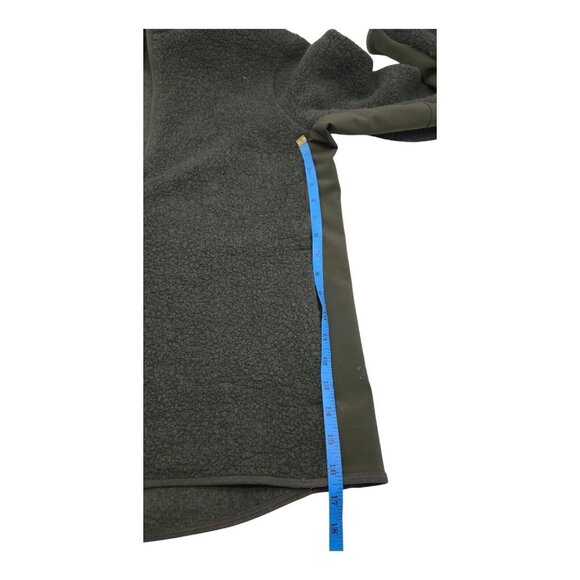 Lululemon Jacket Mens M Green Tundra Trek Wool Sherpa Fleece Gorpcore LM3BT0S - Picture 3 of 8